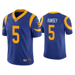 Men 5 Jalen Los Angeles Ramsey Los Angeles Rams Vapor Limited Jersey Royal Jersey Men 5 Jalen Los Angeles Ramsey Los Angeles Rams Vapor Limited Jersey Royal Jersey