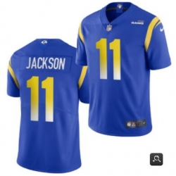 Men Los Angeles Rams #11 DeSean Jackson 2020 Blue Vapor Untouchable Limited Stitched NFL Jersey Men Los Angeles Rams #11 DeSean Jackson 2020 Blue Vapor Untouchable Limited Stitched NFL Jersey