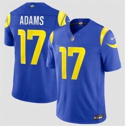 Men Los Angeles Rams  17 Davante Adams Royal 2026 F U S E  Vapor Limited Stitched Football Jersey