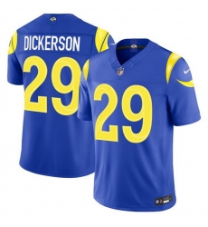 Men Los Angeles Rams  29 Eric Dickerson Royal 2026 F U S E  Vapor Limited Stitched Football Jersey
