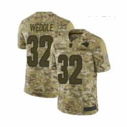 Men Los Angeles Rams 32 Eric Weddle Limited Camo 2018 Salute to Service Football Jersey Men Los Angeles Rams 32 Eric Weddle Limited Camo 2018 Salute to Service Football Jersey
