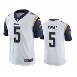 Men Los Angeles Rams 5 Jalen Los Angeles Ramsey White Vapor Untouchable Limited Stitched Jersey Men Los Angeles Rams 5 Jalen Los Angeles Ramsey White Vapor Untouchable Limited Stitched Jersey