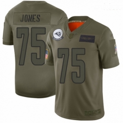Men Los Angeles Rams #75 Deacon Jones Limited Camo 2019 Salute to Service Football Jersey Men Los Angeles Rams #75 Deacon Jones Limited Camo 2019 Salute to Service Football Jersey
