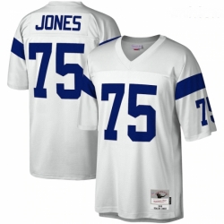 Men Los Angeles Rams #75 Deacon Jones Mitchell & Ness White Legacy Replica Jersey Men Los Angeles Rams #75 Deacon Jones Mitchell & Ness White Legacy Replica Jersey