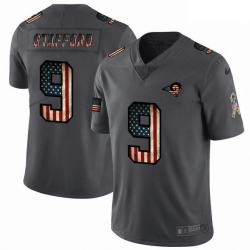 Men Los Angeles Rams 9 Matthew Stafford Nike 2018 Salute to Service Retro USA Flag Limited NFL Jersey Men Los Angeles Rams 9 Matthew Stafford Nike 2018 Salute to Service Retro USA Flag Limited NFL Jersey