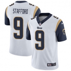 Men Los Angeles Rams 9 Matthew Stafford White Men Stitched NFL Vapor Untouchable Limited Jersey Men Los Angeles Rams 9 Matthew Stafford White Men Stitched NFL Vapor Untouchable Limited Jersey