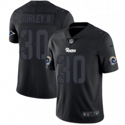 Men Nike Los Angeles Rams 30 Todd Gurley II Limited Black Rush Impact NFL Jersey Men Nike Los Angeles Rams 30 Todd Gurley II Limited Black Rush Impact NFL Jersey