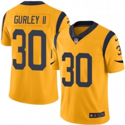 Men Nike Los Angeles Rams 30 Todd Gurley Limited Gold Rush Vapor Untouchable NFL Jersey Men Nike Los Angeles Rams 30 Todd Gurley Limited Gold Rush Vapor Untouchable NFL Jersey