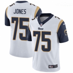 Men Nike Los Angeles Rams #75 Deacon Jones White Vapor Untouchable Limited Player NFL Jersey Men Nike Los Angeles Rams #75 Deacon Jones White Vapor Untouchable Limited Player NFL Jersey
