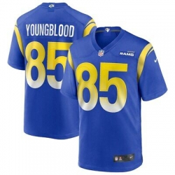 Men Nike Los Angeles Rams #85 Jack Youngblood New Blue Alternate Vapor Untouchable Limited Player NFL Jersey Men Nike Los Angeles Rams #85 Jack Youngblood New Blue Alternate Vapor Untouchable Limited Player NFL Jersey