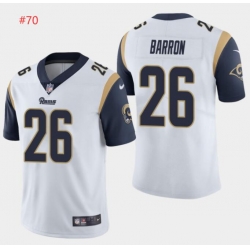 Men Nike Los Angeles Rams Alex Barron White Vapor Untouchable Limited Jersey Men Nike Los Angeles Rams Alex Barron White Vapor Untouchable Limited Jersey