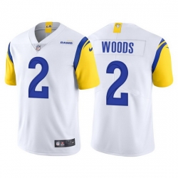 Men Nike Rams 2 Robert Woods White Vapor Untouchable Limited Jersey Men Nike Rams 2 Robert Woods White Vapor Untouchable Limited Jersey