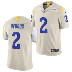 Nike Los Angeles Rams 2 Robert Woods Bone Vapor Untouchable Limited Jersey Nike Los Angeles Rams 2 Robert Woods Bone Vapor Untouchable Limited Jersey