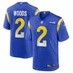 Nike Los Angeles Rams 2 Robert Woods Royal 2021 New Vapor Untouchable Limited Jersey Nike Los Angeles Rams 2 Robert Woods Royal 2021 New Vapor Untouchable Limited Jersey