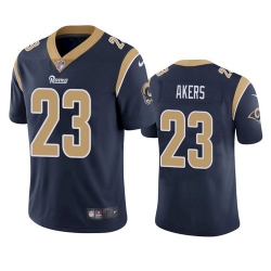 Nike Los Angeles Rams 23 Cam Akers Navy Blue Team Color Men Stitched NFL Vapor Untouchable Limited Jersey Nike Los Angeles Rams 23 Cam Akers Navy Blue Team Color Men Stitched NFL Vapor Untouchable Limited Jersey