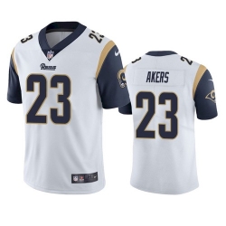 Nike Los Angeles Rams 23 Cam Akers White Men Stitched NFL Vapor Untouchable Limited Jersey Nike Los Angeles Rams 23 Cam Akers White Men Stitched NFL Vapor Untouchable Limited Jersey
