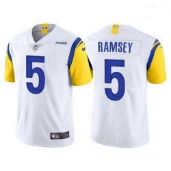 Nike Los Angeles Rams 5 Jalen Los Angeles Ramsey White Vapor Untouchable Limited Jersey Nike Los Angeles Rams 5 Jalen Los Angeles Ramsey White Vapor Untouchable Limited Jersey