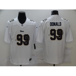 Nike Los Angeles Rams 99 Aaron Donald White Shadow Logo Limited Jersey Nike Los Angeles Rams 99 Aaron Donald White Shadow Logo Limited Jersey