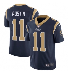 Nike Rams #11 Tavon Austin Navy Blue Team Color Mens Stitched NFL Vapor Untouchable Limited Jersey