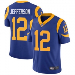 Nike Rams 12 Van Jefferson Royal Blue Alternate Men Stitched NFL Vapor Untouchable Limited Jersey Nike Rams 12 Van Jefferson Royal Blue Alternate Men Stitched NFL Vapor Untouchable Limited Jersey
