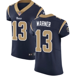 Nike Rams #13 Kurt Warner Navy Blue Team Color Mens Stitched NFL Vapor Untouchable Elite Jersey Nike Rams #13 Kurt Warner Navy Blue Team Color Mens Stitched NFL Vapor Untouchable Elite Jersey