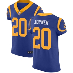 Nike Rams #20 Lamarcus Joyner Royal Blue Alternate Mens Stitched NFL Vapor Untouchable Elite Jersey Nike Rams #20 Lamarcus Joyner Royal Blue Alternate Mens Stitched NFL Vapor Untouchable Elite Jersey