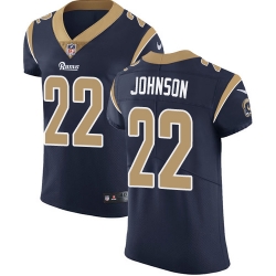 Nike Rams #22 Trumaine Johnson Navy Blue Team Color Mens Stitched NFL Vapor Untouchable Elite Jersey Nike Rams #22 Trumaine Johnson Navy Blue Team Color Mens Stitched NFL Vapor Untouchable Elite Jersey