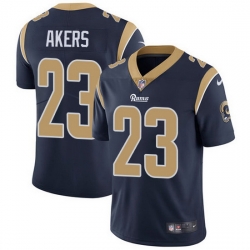 Nike Rams 23 Cam Akers Navy Blue Team Color Men Stitched NFL Vapor Untouchable Limited Jersey Nike Rams 23 Cam Akers Navy Blue Team Color Men Stitched NFL Vapor Untouchable Limited Jersey