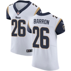 Nike Rams #26 Mark Barron White Mens Stitched NFL Vapor Untouchable Elite Jersey Nike Rams #26 Mark Barron White Mens Stitched NFL Vapor Untouchable Elite Jersey