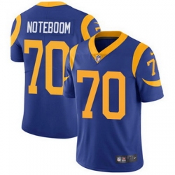 Nike Rams #70 Joseph Noteboom Royal Blue Alternate Mens Stitched NFL Vapor Untouchable Limited Jersey Nike Rams #70 Joseph Noteboom Royal Blue Alternate Mens Stitched NFL Vapor Untouchable Limited Jersey