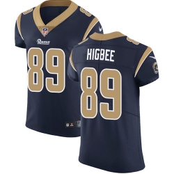 Nike Rams #89 Tyler Higbee Navy Blue Team Color Mens Stitched NFL Vapor Untouchable Elite Jersey Nike Rams #89 Tyler Higbee Navy Blue Team Color Mens Stitched NFL Vapor Untouchable Elite Jersey