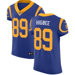 Nike Rams #89 Tyler Higbee Royal Blue Alternate Mens Stitched NFL Vapor Untouchable Elite Jersey Nike Rams #89 Tyler Higbee Royal Blue Alternate Mens Stitched NFL Vapor Untouchable Elite Jersey