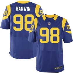 Nike Rams #98 Connor Barwin Royal Blue Alternate Mens Stitched NFL Elite Jersey Nike Rams #98 Connor Barwin Royal Blue Alternate Mens Stitched NFL Elite Jersey