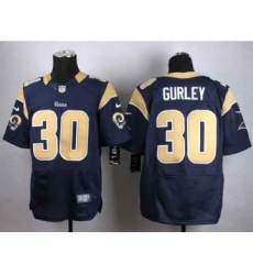 nike nfl jerseys st. louis rams 30 gurley blue[Elite][gurley]