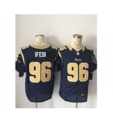 nike nfl jerseys st. louis rams 96 ifedi blue[Elite][ifedi]