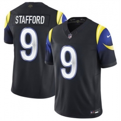 Women Los Angeles Rams 9 Matthew Stafford Black 2025 F U S E   Rivalries Vapor Limited Stitched Jersey 