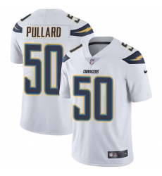 Mens Los Angel Chargers #50 Hayes Pullard White Alternate Vapor Untouchable Jersey