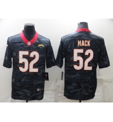 Men's Los Angeles Chargers #52 Khalil Mack Camo Limited Stitched Jersey