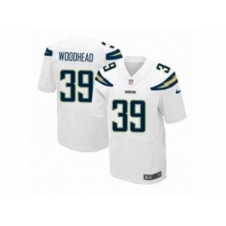 Nike San Diego Chargers 39 Danny Woodhead white Elite NFL Jersey