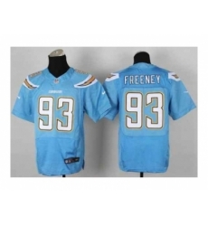 Nike San Diego Chargers 93 Dwight Freeney Light blue Elite new NFL Jersey