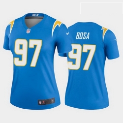 Women Nike Los Angeles 97 Chargers Joey Bosa Powder Blue Stitched NFL Jersey