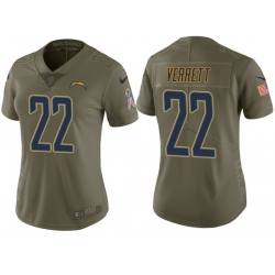 womens chargers jason verrett olive 2017 salute to service jersey womens chargers jason verrett olive 2017 salute to service jersey