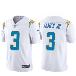 Youth Los Angeles Chargers 3 Derwin James Jr  White Vapor Untouchable Limited Stitched Jersey