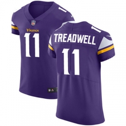 Men Nike Vikings #11 Laquon Treadwell Purple Team Color Stitched NFL Vapor Untouchable Elite Jersey Men Nike Vikings #11 Laquon Treadwell Purple Team Color Stitched NFL Vapor Untouchable Elite Jersey
