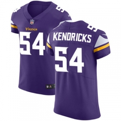 Men Nike Vikings #54 Eric Kendricks Purple Team Color Stitched NFL Vapor Untouchable Elite Jersey Men Nike Vikings #54 Eric Kendricks Purple Team Color Stitched NFL Vapor Untouchable Elite Jersey