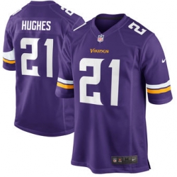 Men's Minnesota Vikings Mike Hughes Nike Purple 2018 NFL Draft First Round Pick Elite Jersey Men's Minnesota Vikings Mike Hughes Nike Purple 2018 NFL Draft First Round Pick Elite Jersey