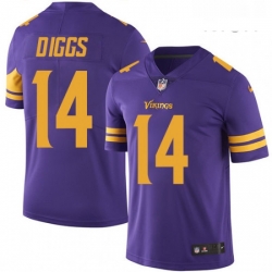 Mens Nike Minnesota Vikings 14 Stefon Diggs Limited Purple Rush Vapor Untouchable NFL Jersey Mens Nike Minnesota Vikings 14 Stefon Diggs Limited Purple Rush Vapor Untouchable NFL Jersey