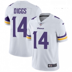 Mens Nike Minnesota Vikings 14 Stefon Diggs White Vapor Untouchable Limited Player NFL Jersey Mens Nike Minnesota Vikings 14 Stefon Diggs White Vapor Untouchable Limited Player NFL Jersey