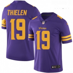 Mens Nike Minnesota Vikings 19 Adam Thielen Limited Purple Rush Vapor Untouchable NFL Jersey Mens Nike Minnesota Vikings 19 Adam Thielen Limited Purple Rush Vapor Untouchable NFL Jersey
