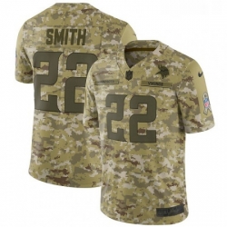 Mens Nike Minnesota Vikings 22 Harrison Smith Limited Camo 2018 Salute to Service NFL Jersey Mens Nike Minnesota Vikings 22 Harrison Smith Limited Camo 2018 Salute to Service NFL Jersey
